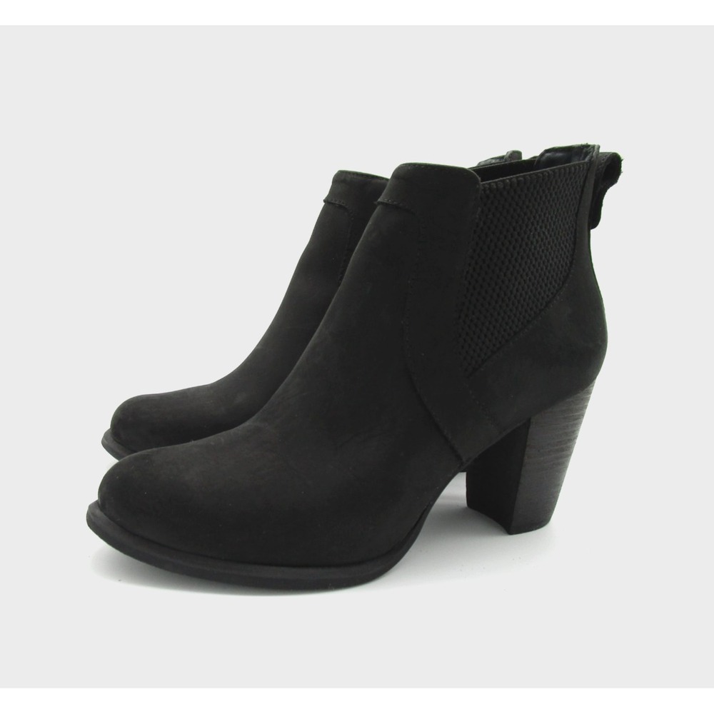 UGG Suede Chelsea Ankle Booties Cobie Black Womens Sz 8.5 EUC - Picture 2 of 7